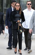 ALICIA KINADER Heading to LVMH Prize Young Fashion Designers Talents in Paris 09/04/2019