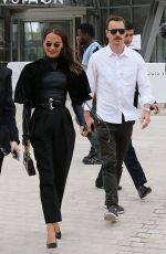 ALICIA KINADER Heading to LVMH Prize Young Fashion Designers Talents in Paris 09/04/2019