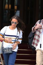 ALICIA VIKANDER and Michael Fassbender Out in Paris 09/05/2019