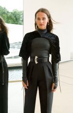 ALICIA VIKANDER at LVMH Young Fashion Designer Prize in Paris 09/04/2019