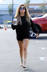 ALLY BROOKE Arrives at Dancing with the Stars Rehearsal Studio in Los Angeles 09/01/2019