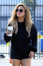 ALLY BROOKE Arrives at Dancing with the Stars Rehearsal Studio in Los Angeles 09/01/2019