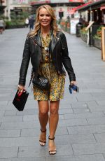 AMANDA HOLDEN Leaves Global Studios in London 09/12/2019