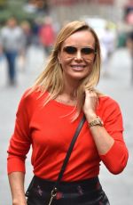 AMANDA HOLDEN Leaves Global Studios in London 09/16/2019