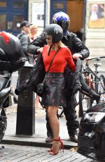AMANDA HOLDEN Leaves Global Studios in London 09/16/2019