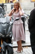 AMANDA HOLDEN Leaves Heart Radio in London 09/11/2019