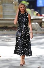 AMANDA HOLDEN Leaves Heart Radio in London 09/13/2019