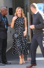 AMANDA HOLDEN Leaves Heart Radio in London 09/13/2019