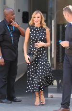 AMANDA HOLDEN Leaves Heart Radio in London 09/13/2019