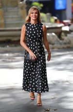 AMANDA HOLDEN Leaves Heart Radio in London 09/13/2019