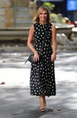 AMANDA HOLDEN Leaves Heart Radio in London 09/13/2019