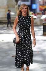 AMANDA HOLDEN Leaves Heart Radio in London 09/13/2019