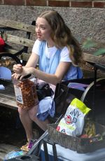 AMANDA SEYFRIED on the Set of A Mouthful of Air in New York 09/24/2019