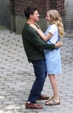 AMANDA SEYFRIED on the Set of A Mouthful of Air in New York 09/24/2019