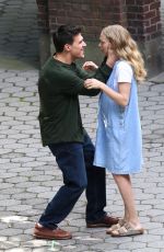 AMANDA SEYFRIED on the Set of A Mouthful of Air in New York 09/24/2019