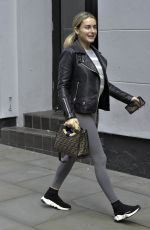 AMBER DAVIES Out and About in Manchester 09/18/2019