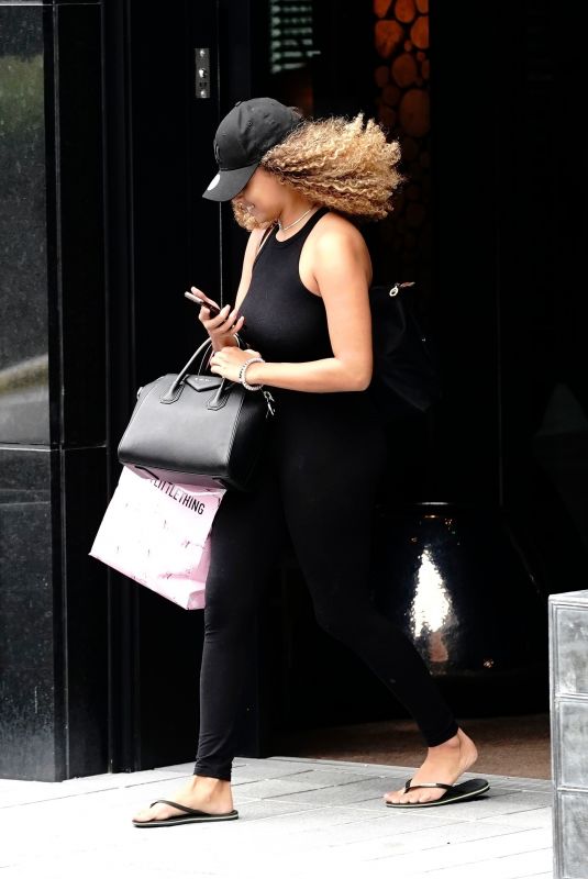 AMBER GILL Leaves Her Hotel in Manchester 09/02/2019