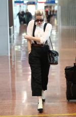 AMBER HEARD at Charles De Gaulle Airport in Paris 09/27/2019