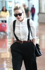 AMBER HEARD at Charles De Gaulle Airport in Paris 09/27/2019