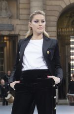 AMBER HEARD at Le Defile L