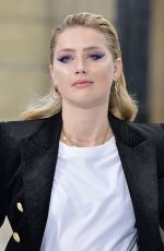 AMBER HEARD at Le Defile L