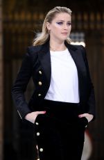 AMBER HEARD at Le Defile L