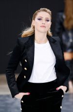 AMBER HEARD at Le Defile L