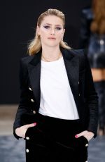 AMBER HEARD at Le Defile L