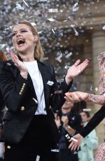 AMBER HEARD at Le Defile L
