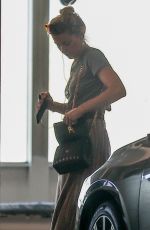 AMBER HEARD Leaves Meeting with Lawyers on Wilshire Blvd in Los Angeles 09/04/2019