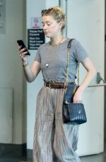 AMBER HEARD Leaves Meeting with Lawyers on Wilshire Blvd in Los Angeles 09/04/2019