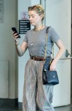 AMBER HEARD Leaves Meeting with Lawyers on Wilshire Blvd in Los Angeles 09/04/2019
