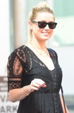 AMBER HEARD Out in Her Classic Ford 1965 Mustang Maroon in Beverly Hills 09/18/2019