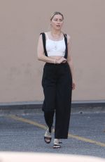 AMBER HEARD Out with Her Dog in Los Angeles 09/21/2019