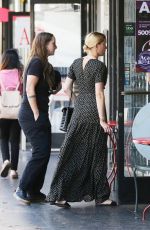 AMBER HEARD Shopping at Iguana Vintage Clothing Store in Hollywood 09/08/2019