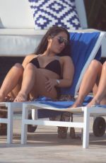 AMBER TURNER and CHLOE B in Bikinis at a Pool in Marbella09/16/2019