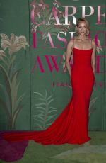 AMBER VALLETTA at Green Carpet Fashion Awards in Milan 09/22/2019