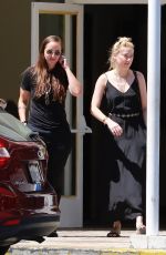 AMNER HEARD Out Shopping for Plants in Los Angeles 09/06/2019