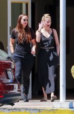 AMNER HEARD Out Shopping for Plants in Los Angeles 09/06/2019