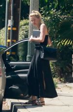 AMNER HEARD Out Shopping for Plants in Los Angeles 09/06/2019