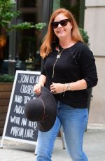AMY ADAMS Leaves Her Hotel in New York 09/09/2019