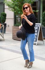 AMY ADAMS Leaves Her Hotel in New York 09/09/2019