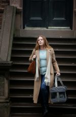 AMY ADAMS on the Set of The Woman in the Window in New York 09/27/2019