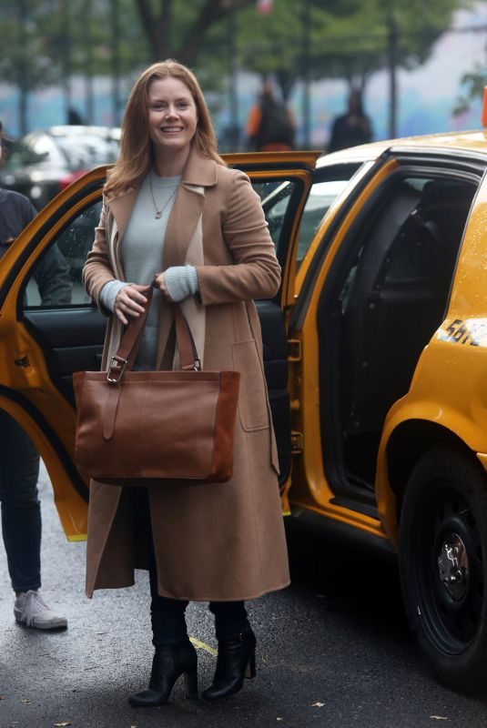 AMY ADAMS on the Set of The Woman in the Window in New York 09/27/2019