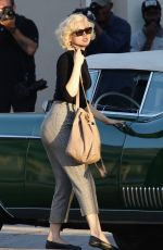 ANA DE ARMAS on the Set of Blonde in Los Angeles 09/16/2019