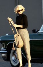 ANA DE ARMAS on the Set of Blonde in Los Angeles 09/16/2019