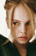 ANASTASIYA SCHEGLOVA on the Set of a Photoshoot, 2019
