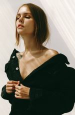 ANASTASIYA SCHEGLOVA on the Set of a Photoshoot, 2019