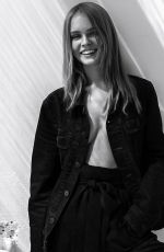 ANASTASIYA SCHEGLOVA on the Set of a Photoshoot, 2019