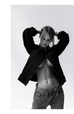 ANASTASIYA SCHEGLOVA on the Set of a Photoshoot, 2019